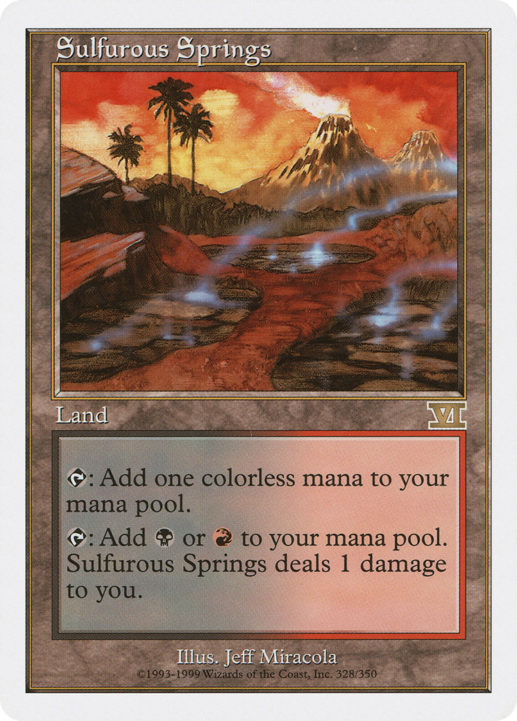 Sulfurous Springs Card Image