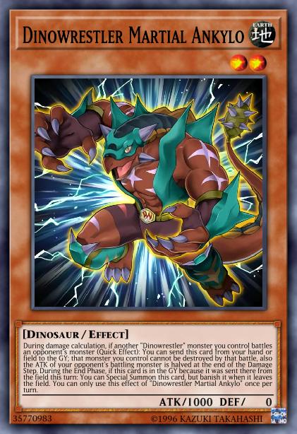 Dinowrestler Martial Ankylo Card Image