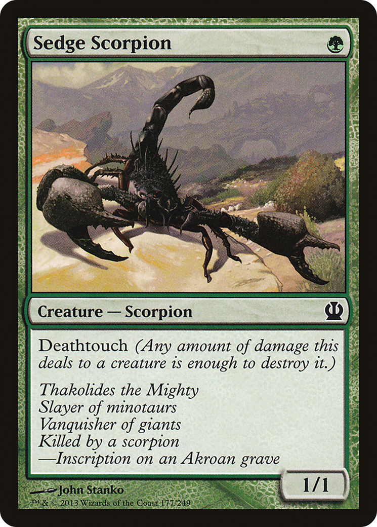 Sedge Scorpion Card Image