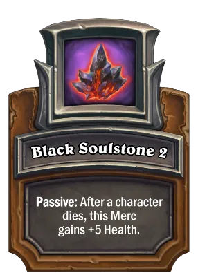 Black Soulstone 2 Card Image