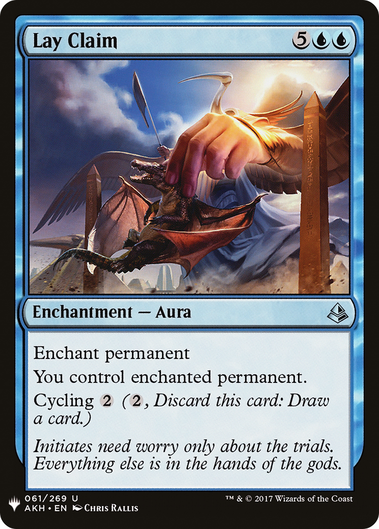 Lay Claim Card Image