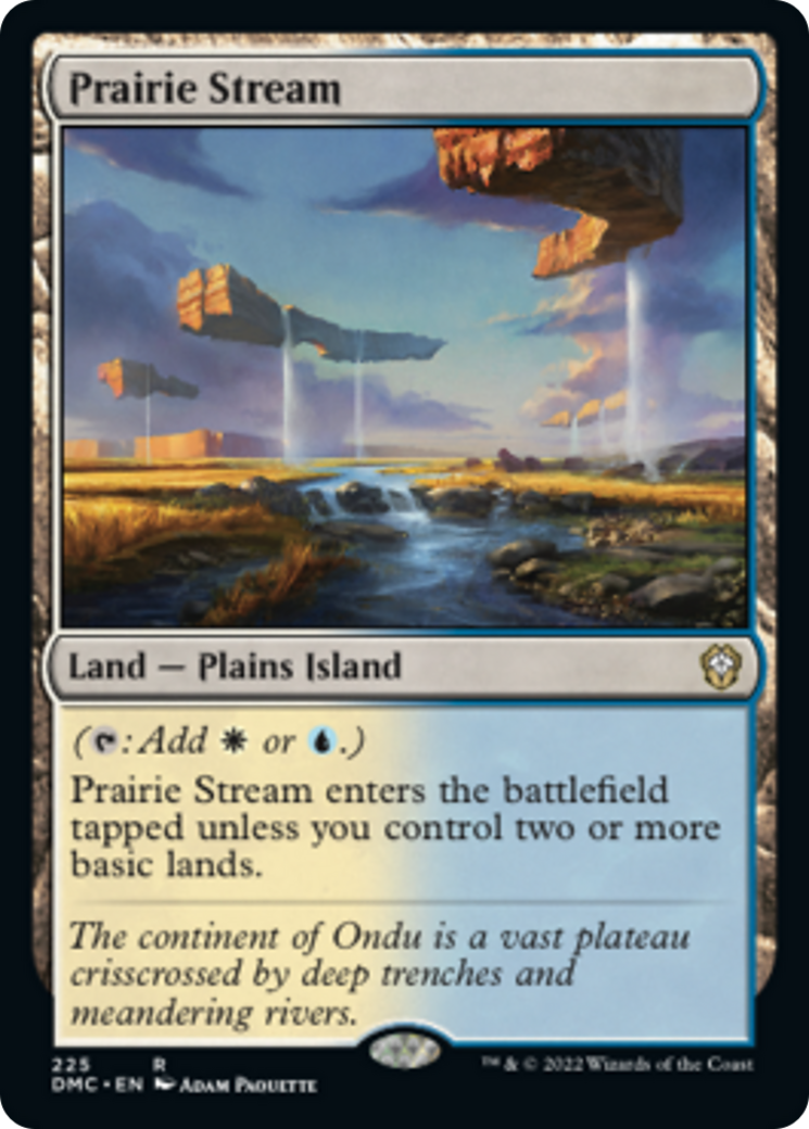 Prairie Stream Card Image