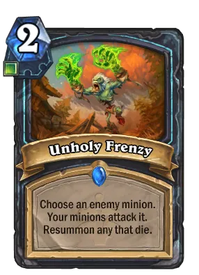 Unholy Frenzy Card Image