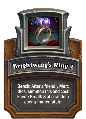 Brightwing's Ring 2 Card Image