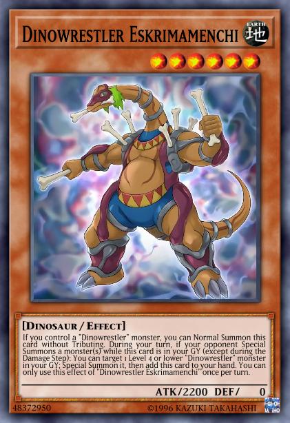 Dinowrestler Eskrimamenchi Card Image