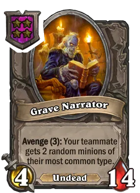 Grave Narrator Card Image