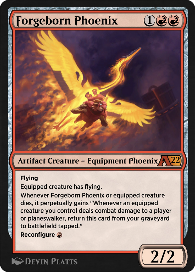 Forgeborn Phoenix Card Image