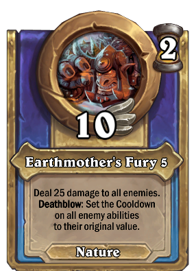 Earthmother's Fury {0} Card Image
