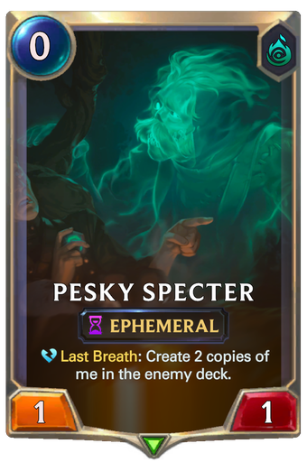 Pesky Specter Card Image