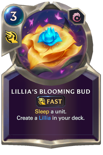 Lillia's Blooming Bud Card Image