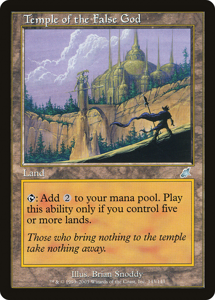 Temple of the False God Card Image