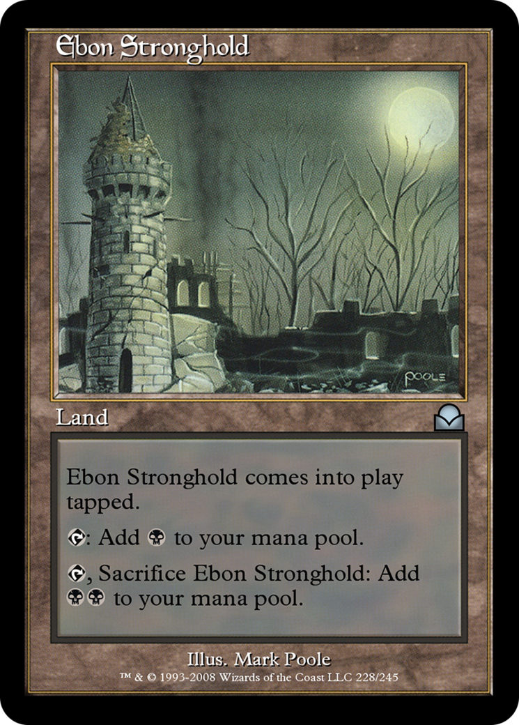 Ebon Stronghold Card Image