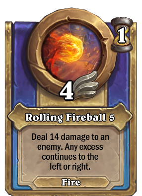 Rolling Fireball 5 Card Image