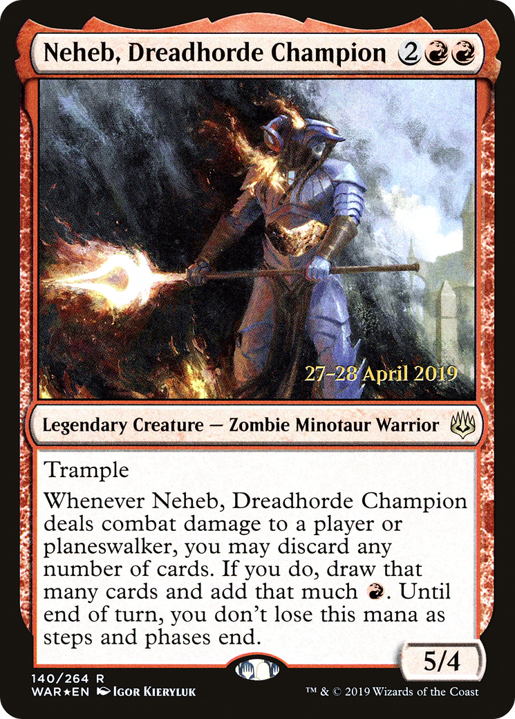 Neheb, Dreadhorde Champion Card Image