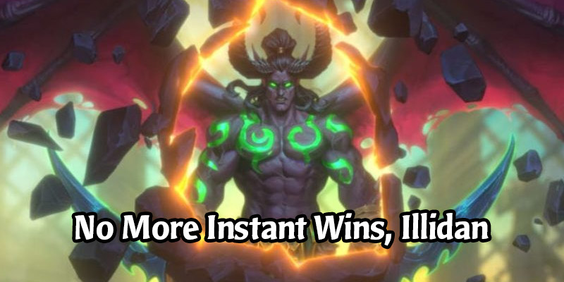 Blizzard Has Fixed Tavern Brawl Illidan's Instant Win Hero Power and Missing Legendary Quest Rewards