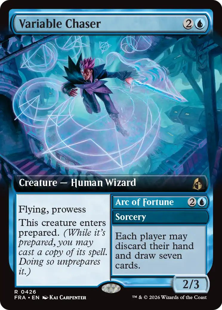 Arc of Fortune Magic: The Gathering card