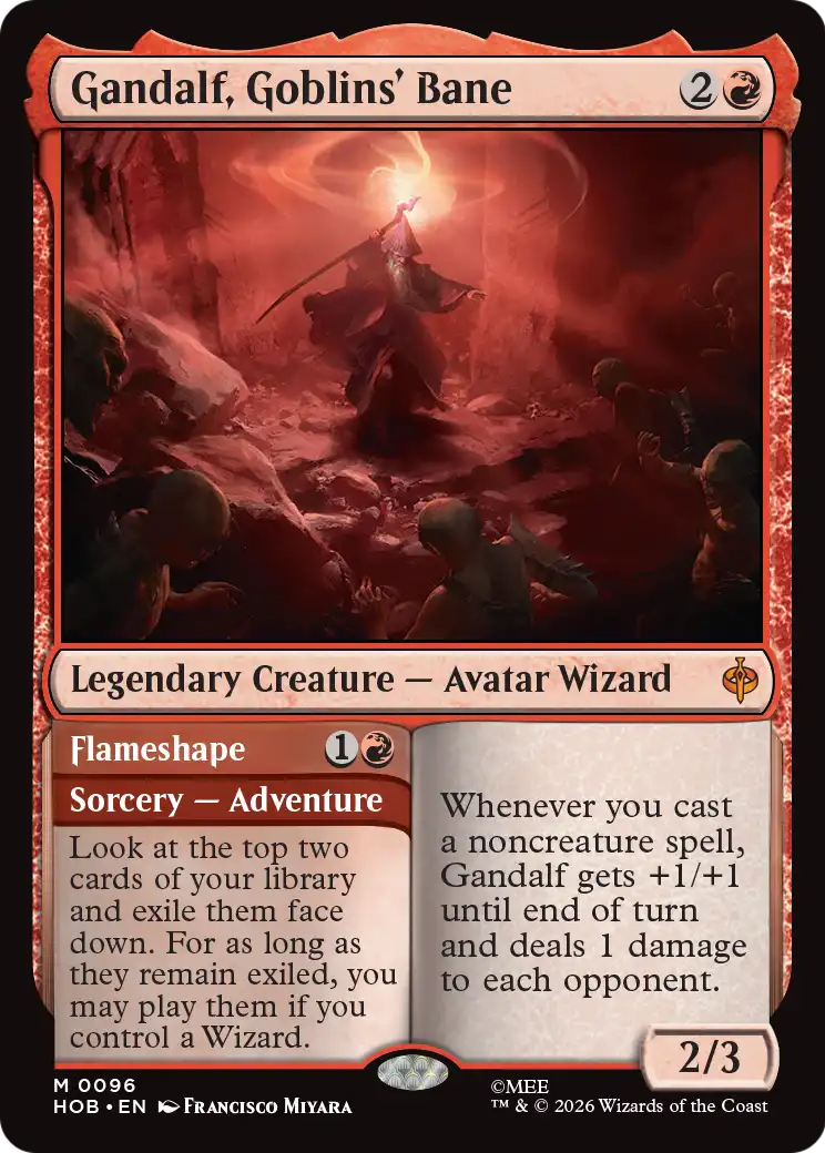 Flameshape Magic: The Gathering card
