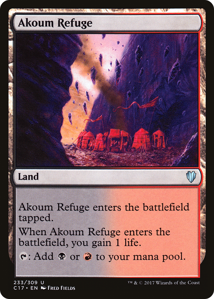 Akoum Refuge Card Image