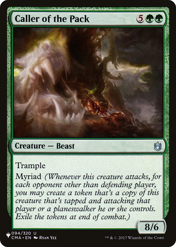 Caller of the Pack Card Image
