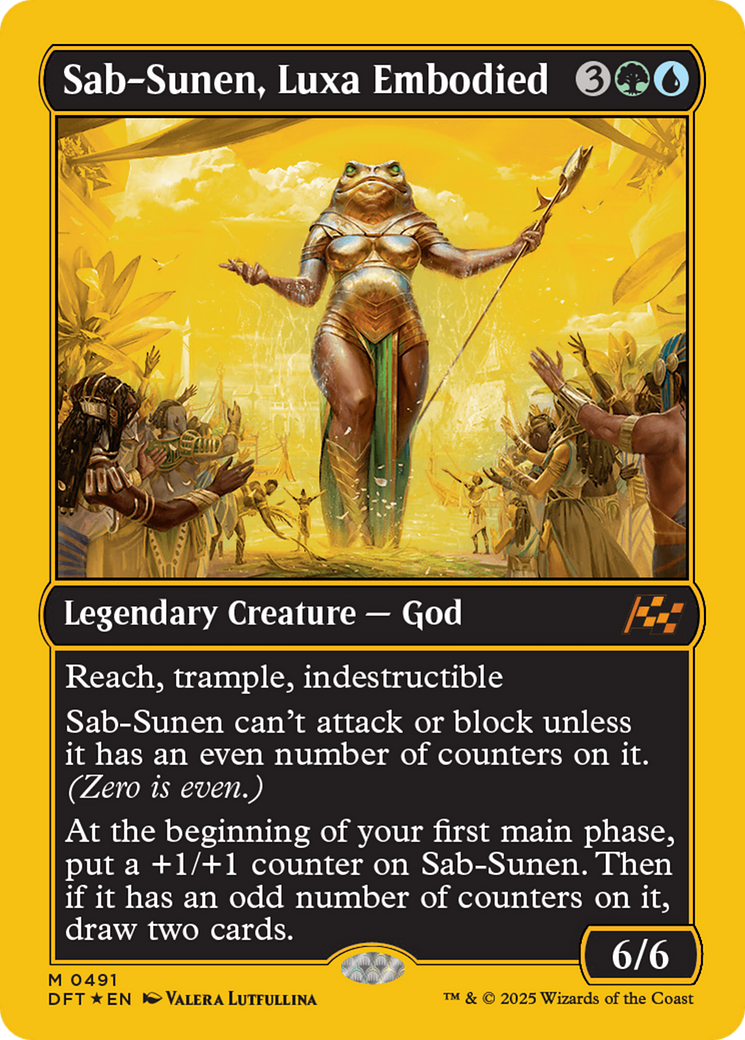 Sab-Sunen, Luxa Embodied Card Image
