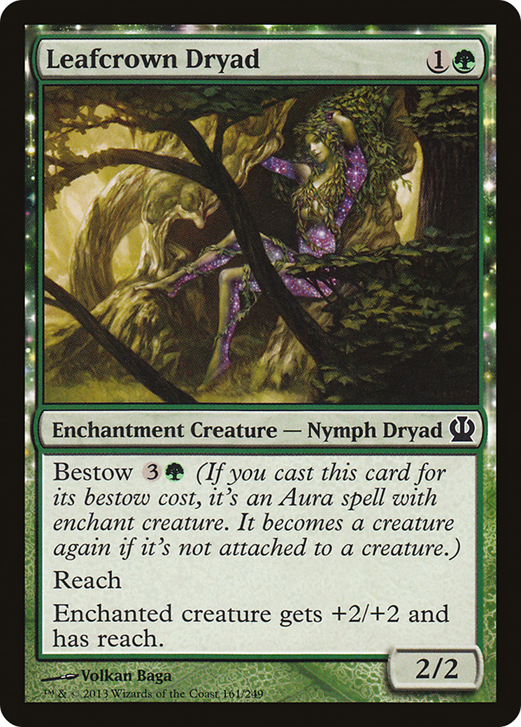 Leafcrown Dryad Card Image