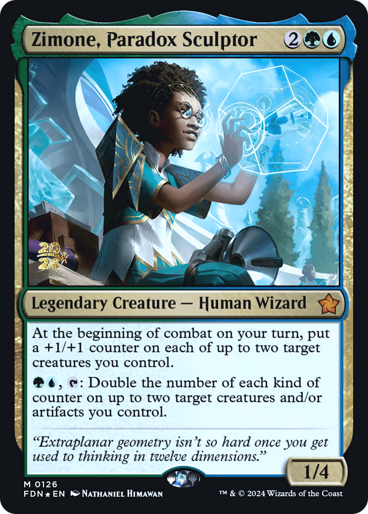 Zimone, Paradox Sculptor Card Image