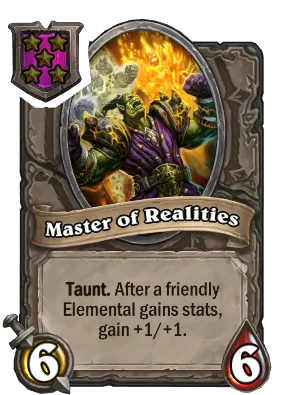 Master of Realities Card Image