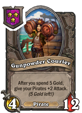 Gunpowder Courier Card Image