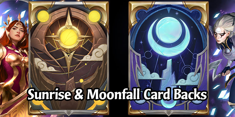 Two New Card Backs Coming in Call of the Mountain Feature Sunrise and Moonfall