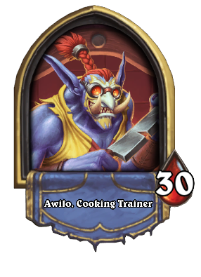 Awilo, Cooking Trainer Card Image