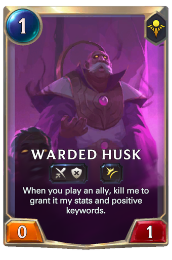 Warded Husk Card Image