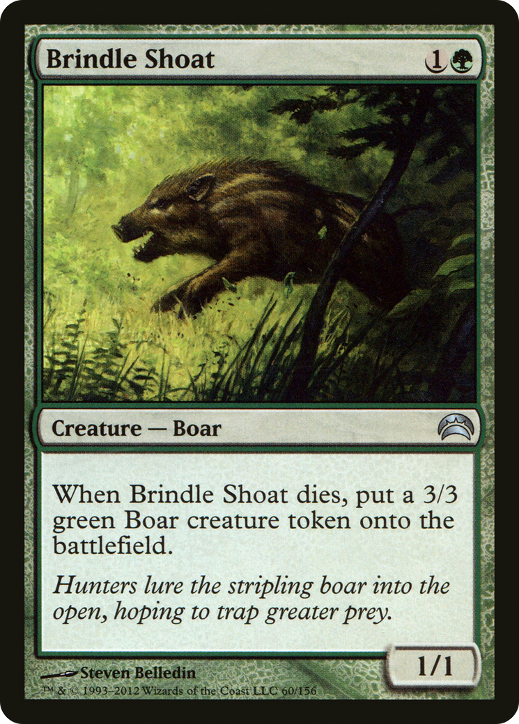 Brindle Shoat Card Image