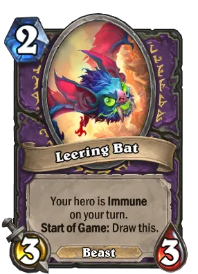 Leering Bat Card Image