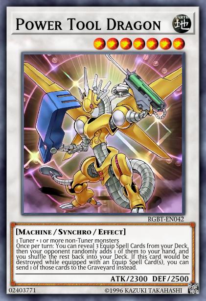 Power Tool Dragon Card Image