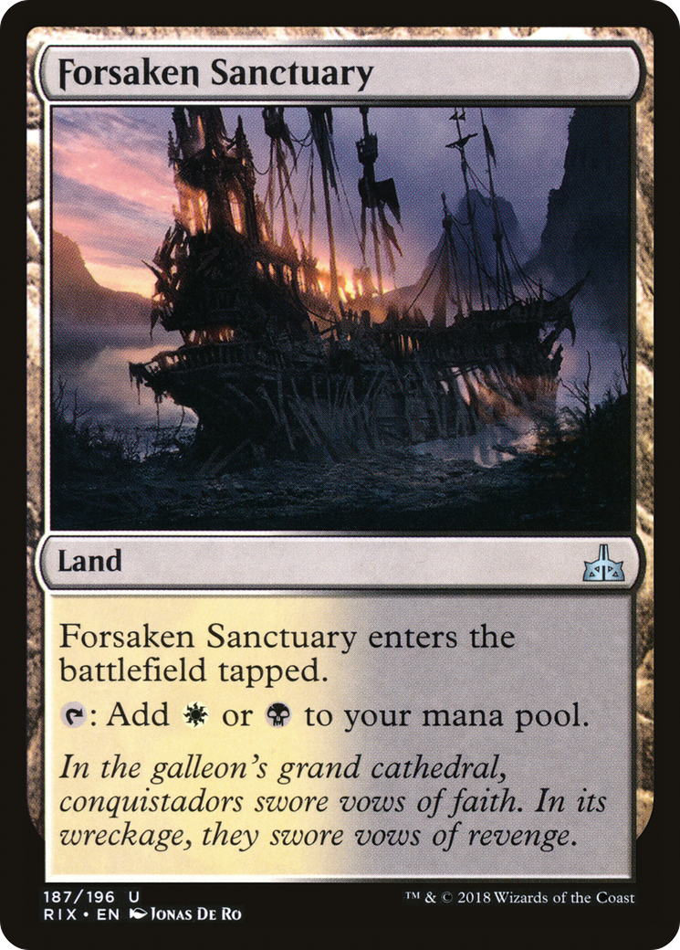 Forsaken Sanctuary Card Image