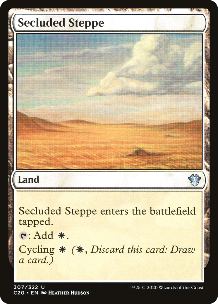 Secluded Steppe Card Image