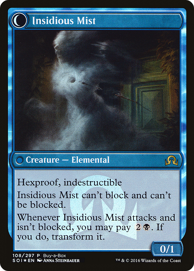 Elusive Tormentor // Insidious Mist Card Image