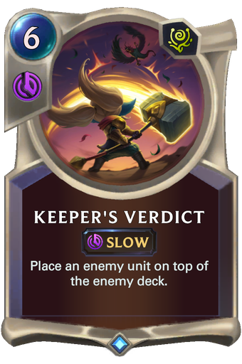 Keeper's Verdict Card Image