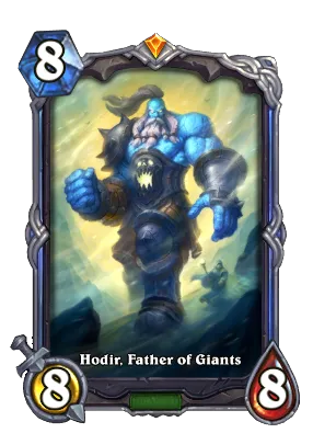 Hodir, Father of Giants Signature Card Image