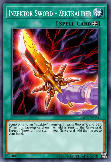 Inzektor Sword - Zektkaliber Card Image