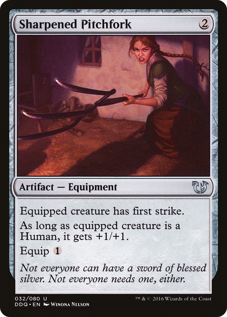 Sharpened Pitchfork Card Image