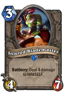 Injured Blademaster Card Image
