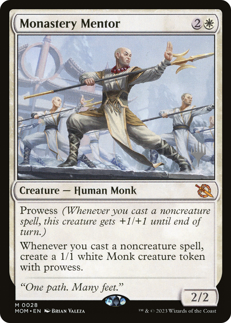 Monastery Mentor Card Image