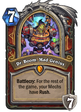 Dr. Boom, Mad Genius Card Image