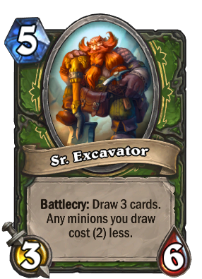 Sr. Excavator Card Image