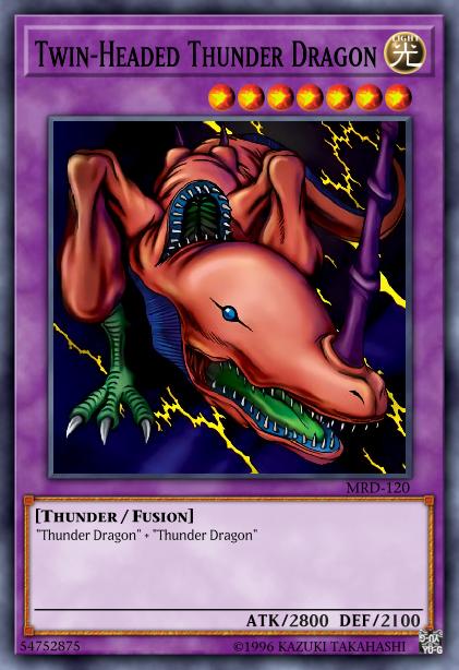 Twin-Headed Thunder Dragon Card Image