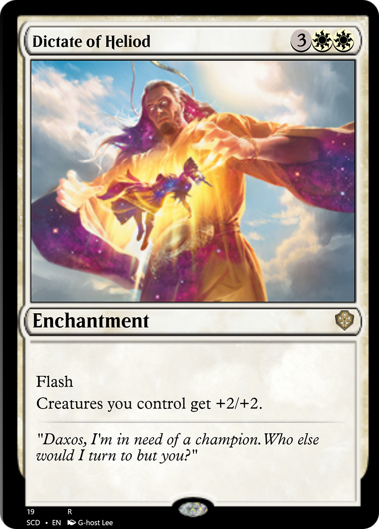 Dictate of Heliod Card Image