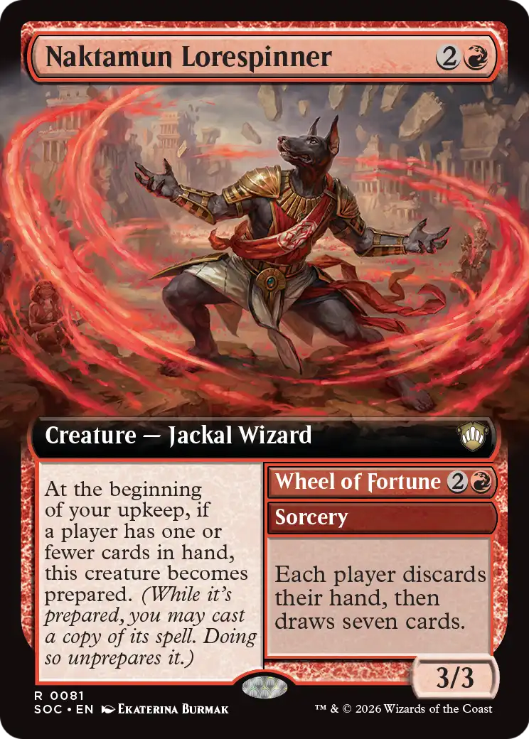 Wheel of Fortune Magic: The Gathering card