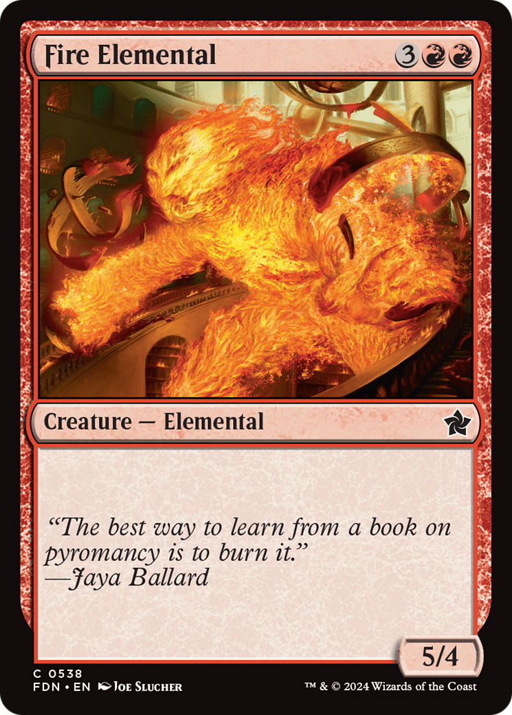 Fire Elemental Card Image