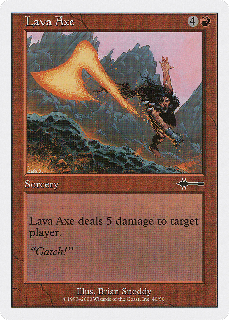 Lava Axe Card Image